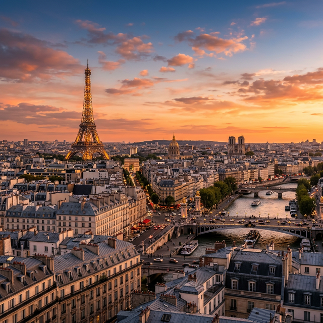 Paris skyline
