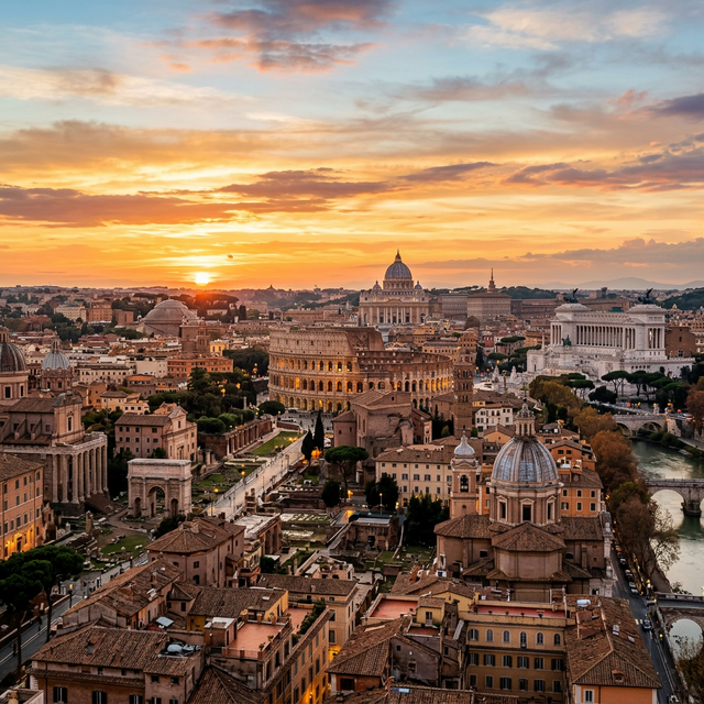 Rome skyline