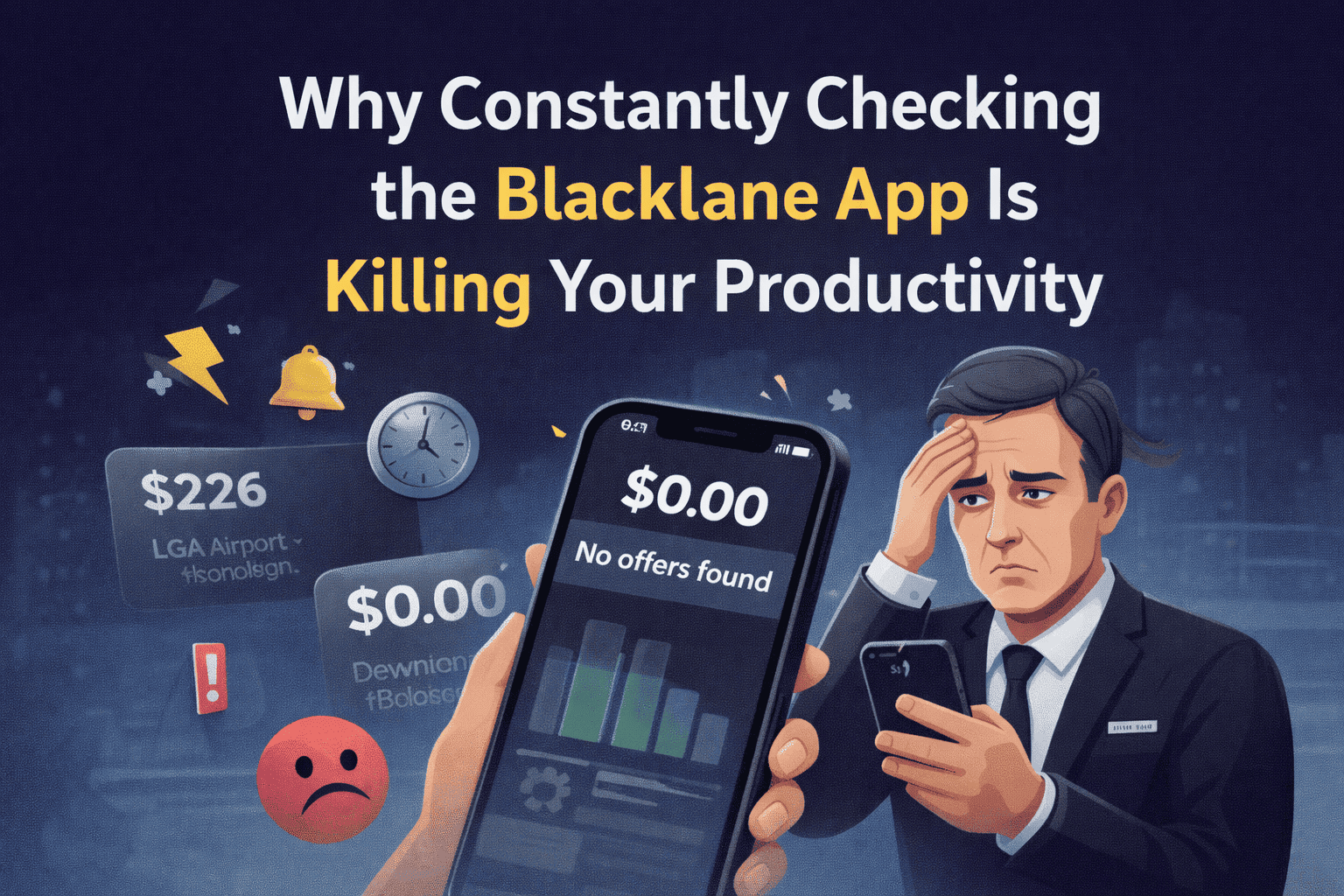 Why Constantly Checking the Blacklane App Is Killing Your Productivity
